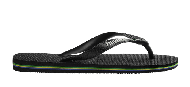 Havaianas Brasil Logo Black