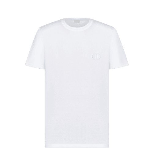 Dior CD Icon T-Shirt, Regular Fit White
