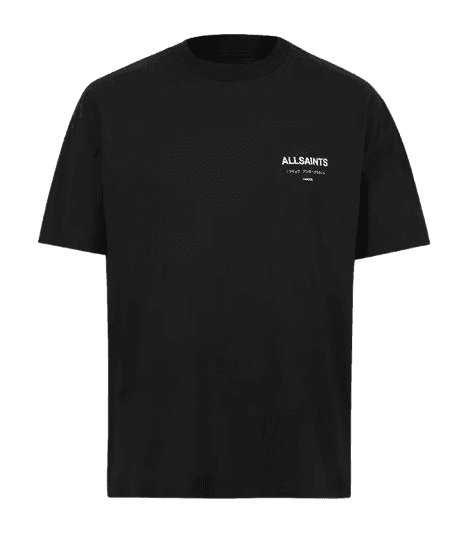 AllSaints Underground Print T-Shirt
