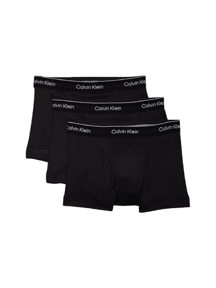 Calvin Klein 3 Pack Trunks - Cotton Classics