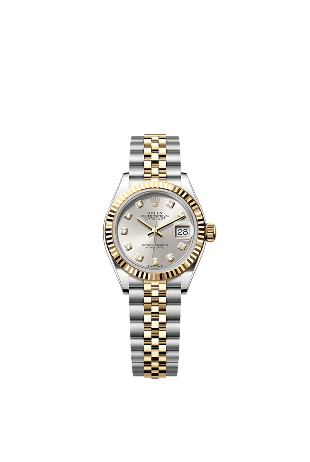 Rolex Lady-Datejust Oyster, Oystersteel and yellow gold, 28 mm