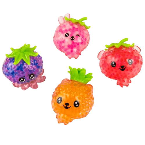 Pocket Play Fidget Toy Squishy Fruit Assortment