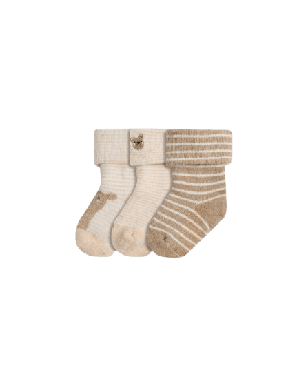 Baby Cotton Bear Socks