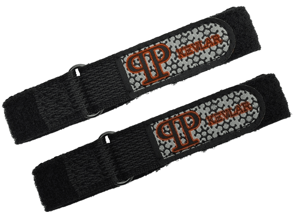 Perfect Pass RC Kevlar Rubber LiPo Battery Straps (x2) - 450mm