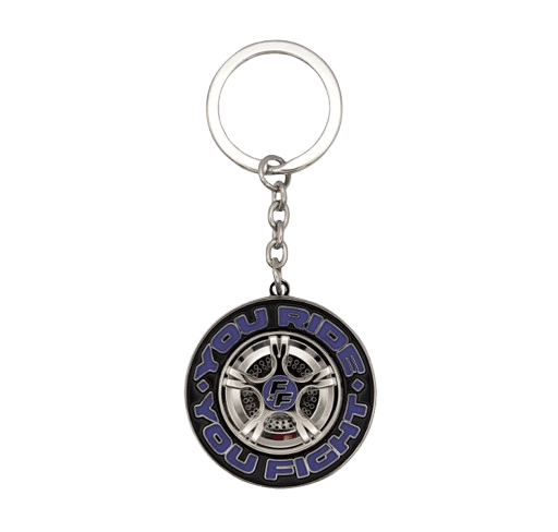 Fast and Furious You Ride You Fight Keyring