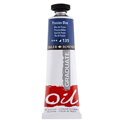 Daler Rowney Graduate Oil Paint Prussian Blue 38ml