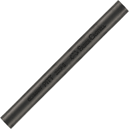 Faber-Castell Compressed Pitt Soft Charcoal Stick - Black