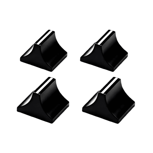 4pcs Seiko Black Fader Knob Caps