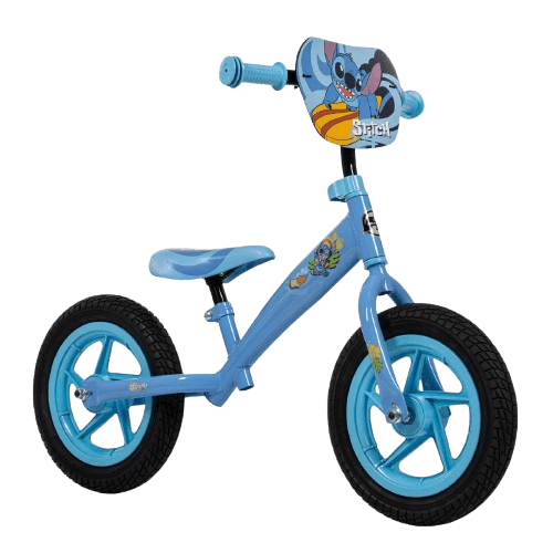 Disney Stitch 12 Balance Bike Blue
