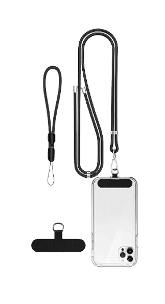 Phone Lanyard Crossbody With Tabs Adjustable Anti-Theft Wrist Strap