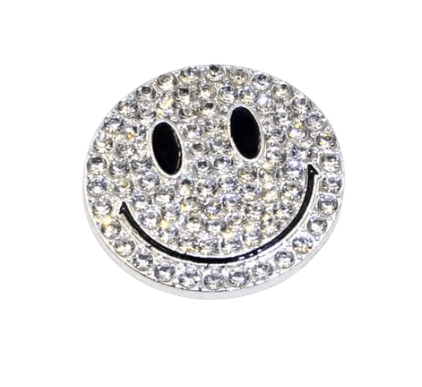 Smiley Face Shirt Button