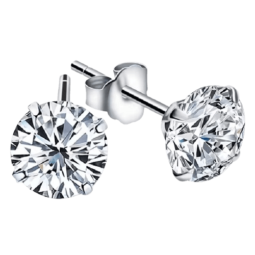 2pcs Stainless earrings