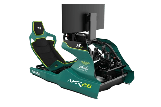 Aston Martin aramco AMR26 racing simulator