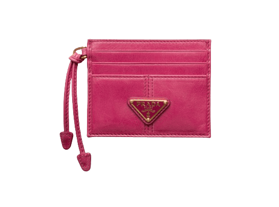 Prada Leather Card Holder