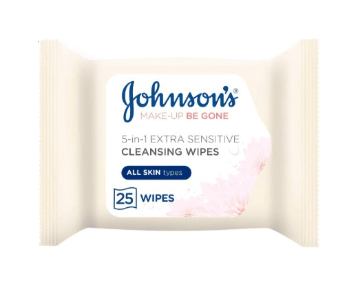 Johnson’s Make-Up Be Gone 5-in-1 Extra-Sensitive Cleansing Wipe