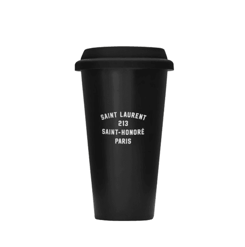 YSL Saint Laurent Paris Mug Black