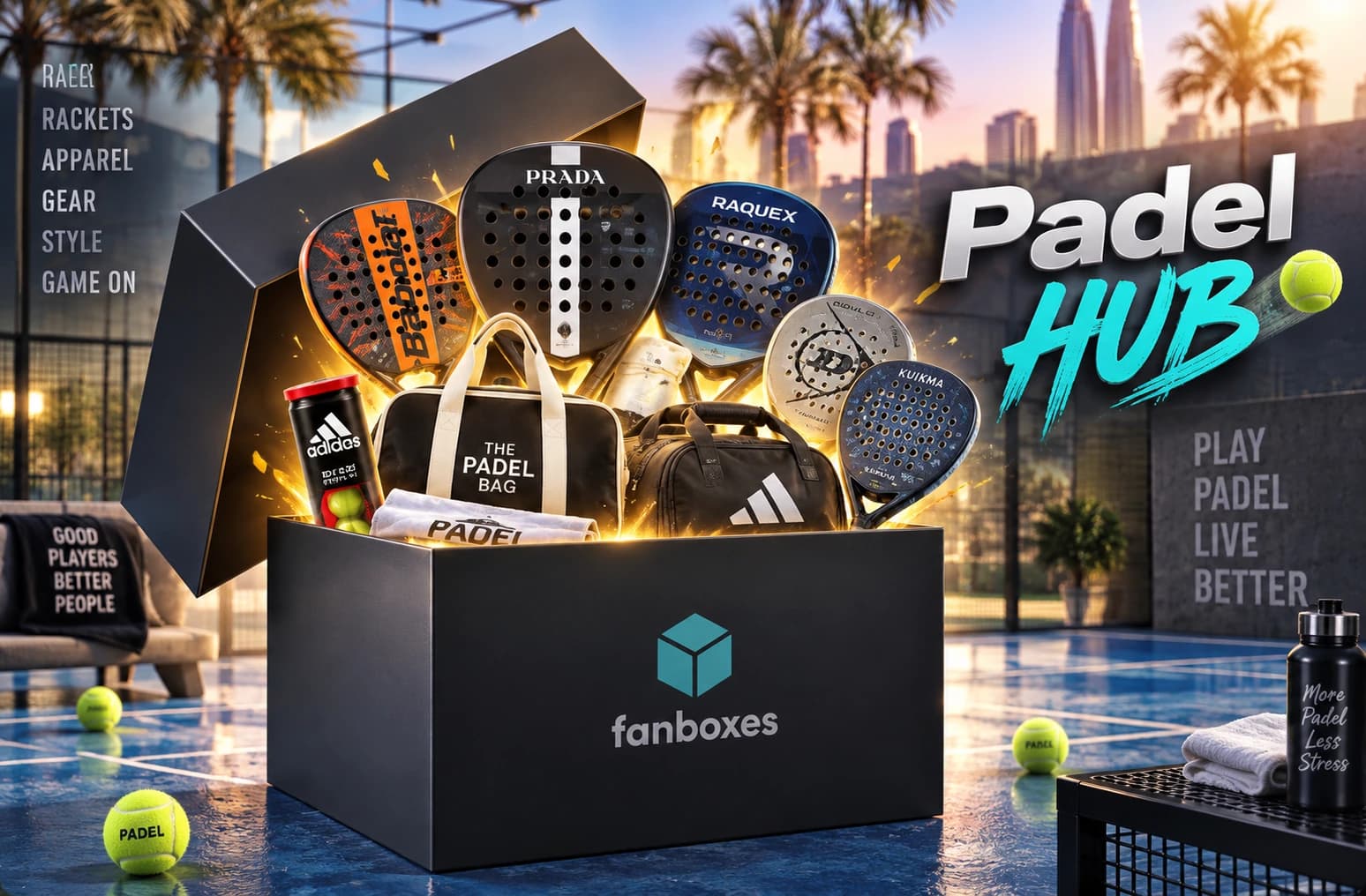 Padel Hub - Premium collectibles and surprises