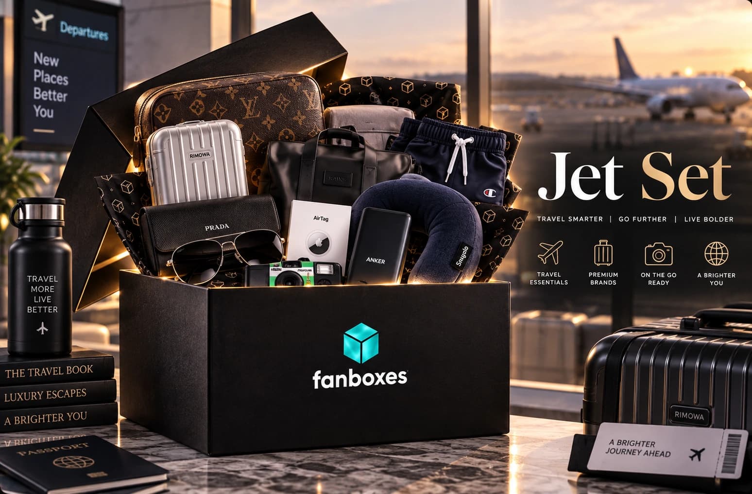 Jet Set - by Joanna Cristal