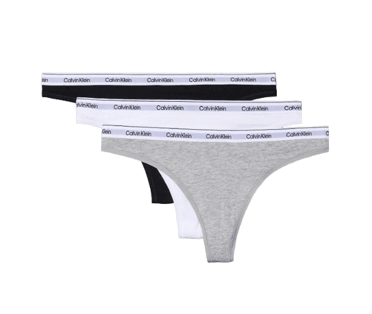 Calvin Klein 3 Pack Thongs - Icon Logo
