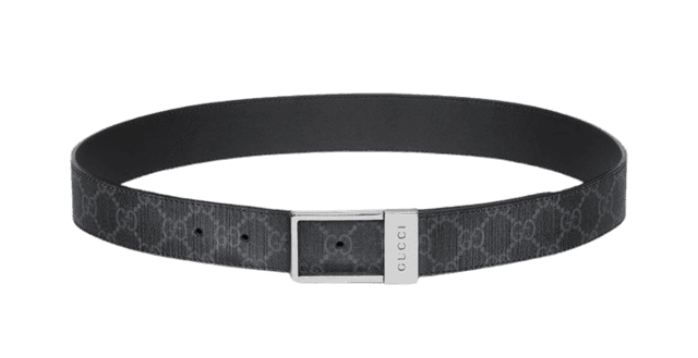 Gucci GG belt with rectangular buckle