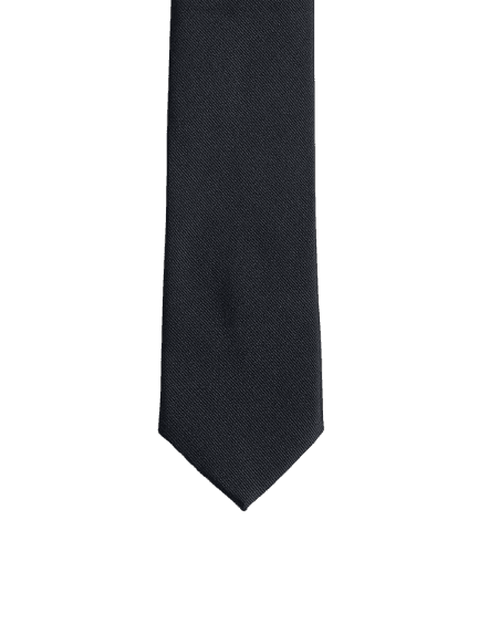 Jack & Jones slim tie in black