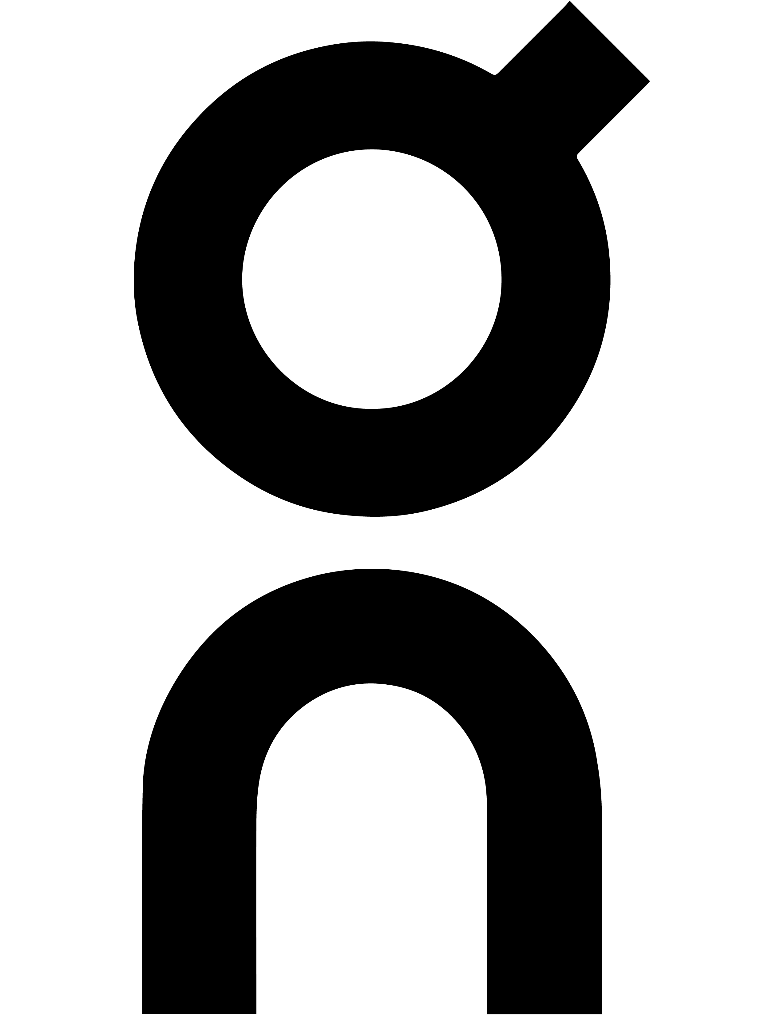 On logo